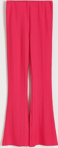 Różowe spodnie Reserved w stylu retro