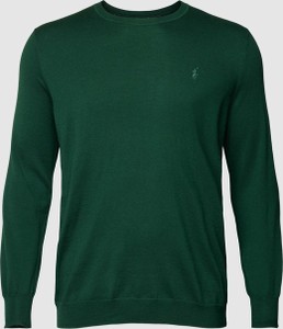 Zielony sweter POLO RALPH LAUREN w stylu casual