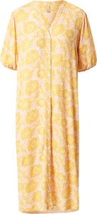 Żółta sukienka Soyaconcept mini
