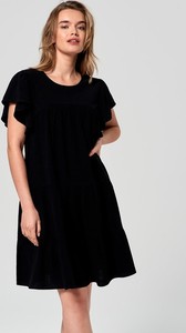 Czarna sukienka Sinsay mini