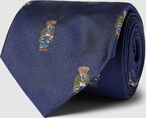 Granatowy krawat POLO RALPH LAUREN