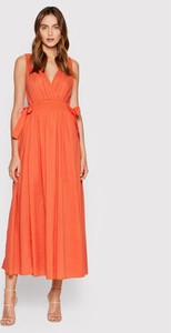 Pomarańczowa sukienka Marella