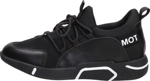 Czarne buty sportowe Mckeylor w sportowym stylu sznurowane