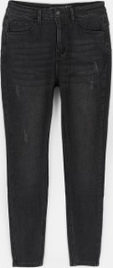 Czarne jeansy Gate w stylu casual z jeansu