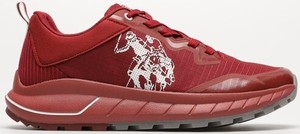 Czerwone buty sportowe U.S. Polo