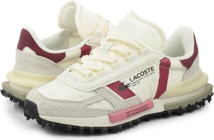 Buty sportowe Lacoste sznurowane z płaską podeszwą
