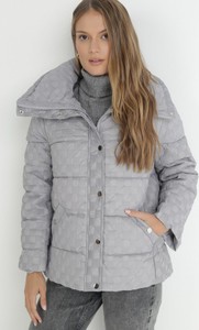 Moda Kurtki Kurtki pikowane Zara Woman Pikowana kurtka Pikowany wz\u00f3r W stylu casual 
