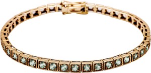 Wiktoriańska - Biżuteria Yes Bransoletka złota z szafirami - Kolekcja Wiktoriańska