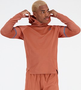 Bluza New Balance w sportowym stylu z tkaniny