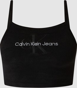 Czarny top Calvin Klein