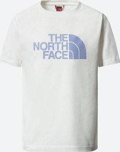 Koszulka dziecięca The North Face dla chłopców z krótkim rękawem z bawełny