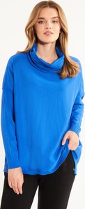 Niebieski sweter Monnari w stylu casual