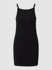 Czarna sukienka Noisy May w stylu casual mini na ramiączkach