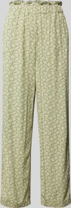 Zielone spodnie Vila w stylu retro