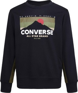Czarna bluza dziecięca Converse