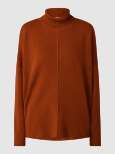 Brązowy sweter ARMEDANGELS z bawełny w stylu casual