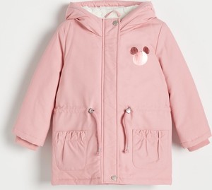 Różowa kurtka dziecięca Reserved