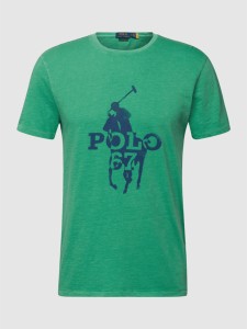 T-shirt POLO RALPH LAUREN z krótkim rękawem z nadrukiem