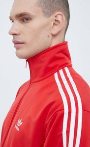 Czerwona bluza Adidas Originals w sportowym stylu