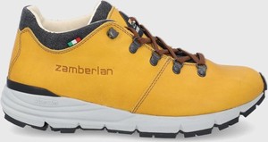 Żółte buty trekkingowe Zamberlan
