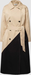 Płaszcz Blanche taliowana w stylu casual długi