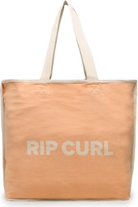 Pomarańczowa torebka Rip Curl na ramię duża matowa