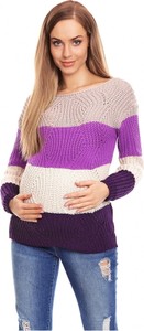 Peekaboo Sweter Ciążowy Model 70019 Violet