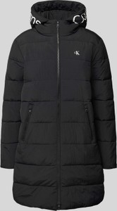Czarny płaszcz Calvin Klein