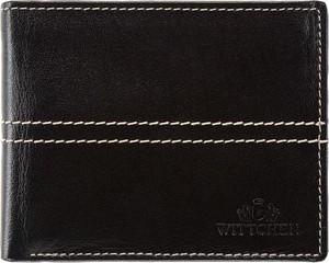Czarny portfel męski Wittchen
