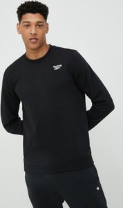 Czarna bluza Reebok w sportowym stylu