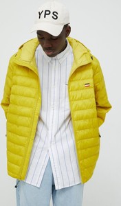 Żółta kurtka Levis w stylu casual krótka z tkaniny