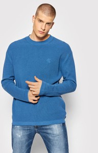 Sweter Calvin Klein z okrągłym dekoltem