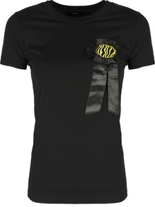 T-shirt ubierzsie.com z okrągłym dekoltem w młodzieżowym stylu z bawełny