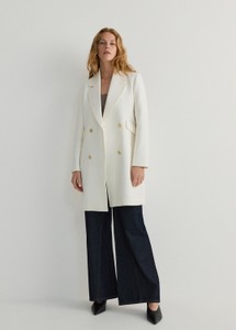 Płaszcz Reserved w stylu casual z tkaniny