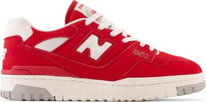 Czerwone buty sportowe New Balance sznurowane