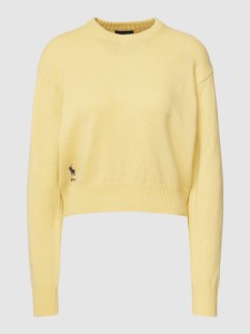 Żółty sweter POLO RALPH LAUREN z wełny