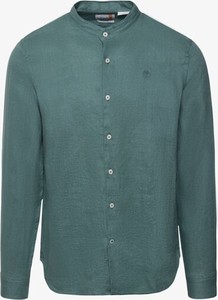 Zielona koszula Timberland w stylu casual