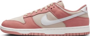 Różowe buty sportowe Nike w sportowym stylu sznurowane