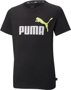 Czarna koszulka dziecięca Puma