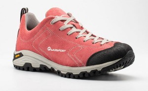 Czerwone buty trekkingowe Garsport sznurowane