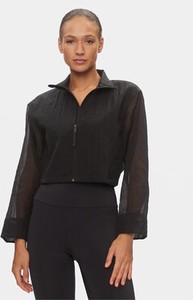Czarna kurtka Calvin Klein krótka w stylu casual