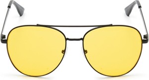 Cropp - Żółte okulary przeciwsłoneczne - Żółty