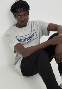T-shirt Wrangler w młodzieżowym stylu z bawełny