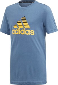 Koszulka dziecięca Adidas z tkaniny z krótkim rękawem