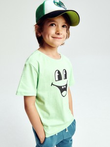 Zielona koszulka dziecięca Reserved dla chłopców