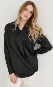 Bluzka Victoria Beckham w stylu casual z długim rękawem z jedwabiu