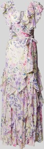 Sukienka Lauren Dresses w stylu boho z dekoltem w kształcie litery v maxi