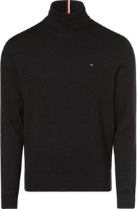 Czarny sweter Tommy Hilfiger z bawełny