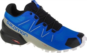 Niebieskie buty sportowe Salomon w sportowym stylu
