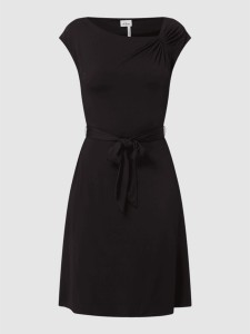 Sukienka S.Oliver Black Label w stylu casual z okrągłym dekoltem z krótkim rękawem